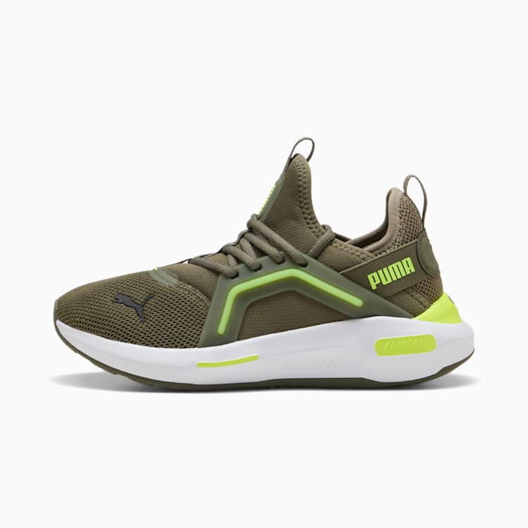 Loden Green-Yellow Alert - Softride Enzo 5