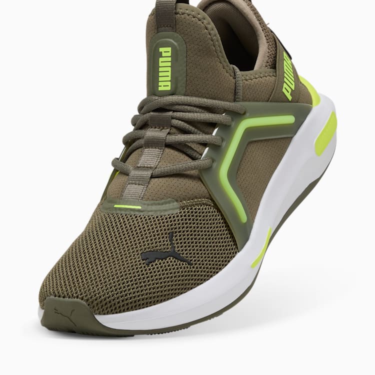 Loden Green-Yellow Alert - Softride Enzo 5