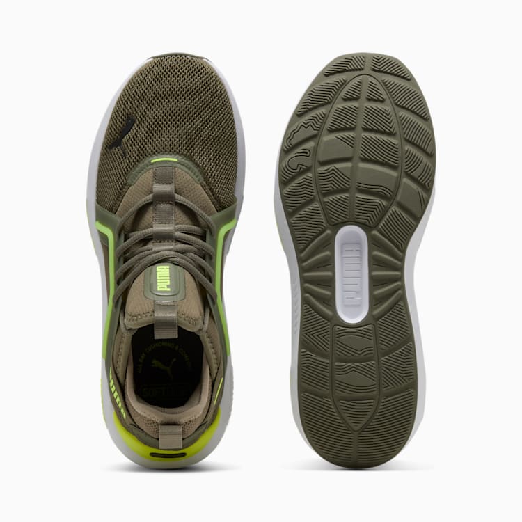 Loden Green-Yellow Alert - Softride Enzo 5
